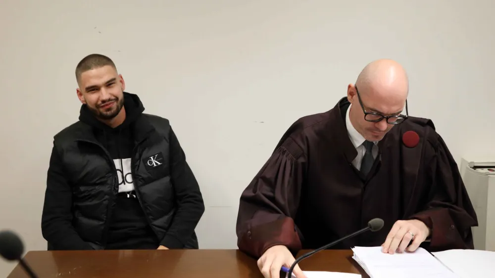 Jakob Hercog- 24.10.2023 &ndash; sojenje Jakobu Herzogu za povzročitev splo&scaron;ne nevarnosti - //FOTO: Tomaž Skale