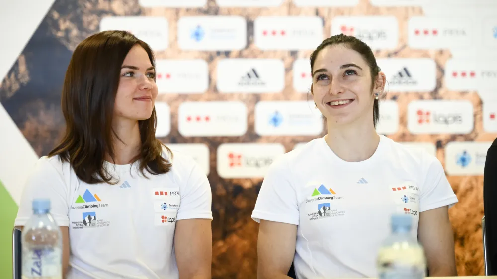 Mia Krampl - 28.07.2023 &ndash; Planinska zveza Slovenije (PZS) - članska reprezentanca v &scaron;portnem plezanju pred svetovnim prvenstvom v &Scaron;vici &ndash; &scaron;portni plezalci //FOTO: Nik Erik Neubauer