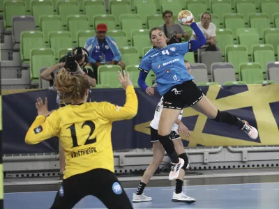  Jovanka Radicevic17.09.2023 &ndash; rokomet - Krim Mercator &ndash; Esbjerg, skupina B: //FOTO: Luka Cjuha