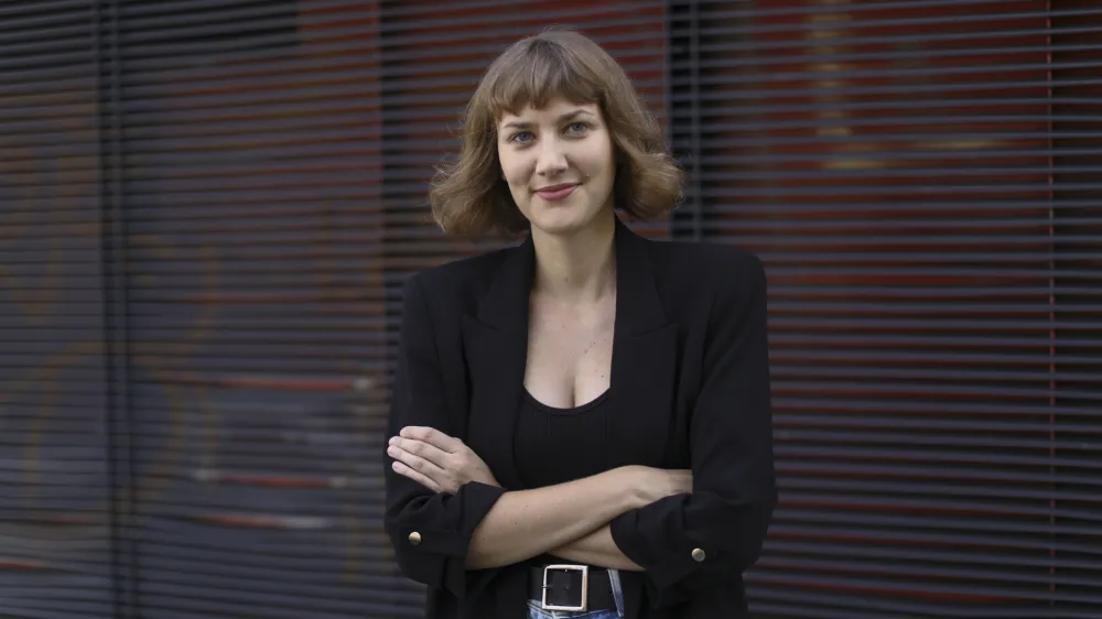 09.10.2023 - Veronika Zakonj&scaron;ek - novinarka Dnevnika kritičarka/recenzentkaFOTO: Luka Cjuha