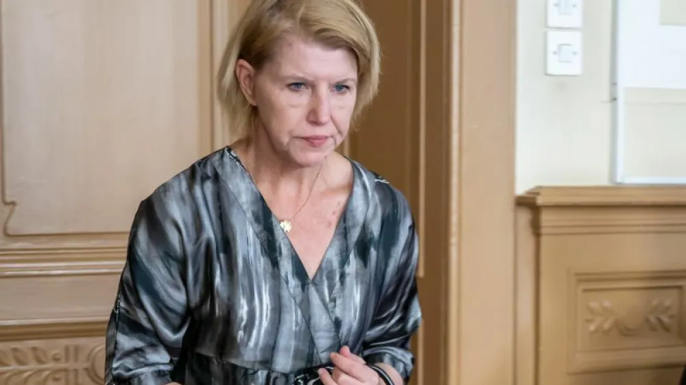 Na nadaljevanju sojenja zastopnici dru&scaron;tva Maus Nata&scaron;i Sokolov pričali<br>sta pričali materi dveh otrok.<br>F Slovenske novice