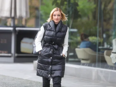 - 02.11.2023- Mojca &Scaron;etinc Pa&scaron;ek, poslanka v Državnem zboru RS, pred kratkim izpisana iz gibanja Svoboda.//FOTO: Bojan Velikonja