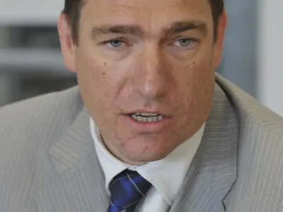 Izvr&scaron;ni direktor Gen-I Dejan Paravan-  Družba GEN-I kot prvi neodvisni tržni dobavitelj v Sloveniji vstopa na trg zemeljskega plina;  //FOTO: 