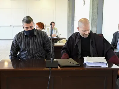 Žarko Gorenjc - 04.05.2022 &ndash; sojenje Žarku Gorenjcu za umor žene &ndash; 5. marca 2021 je v Dolu pri Polici s pasom kopalnega pla&scaron;ča zadavil ženo. //FOTO: Nik Erik Neubauer