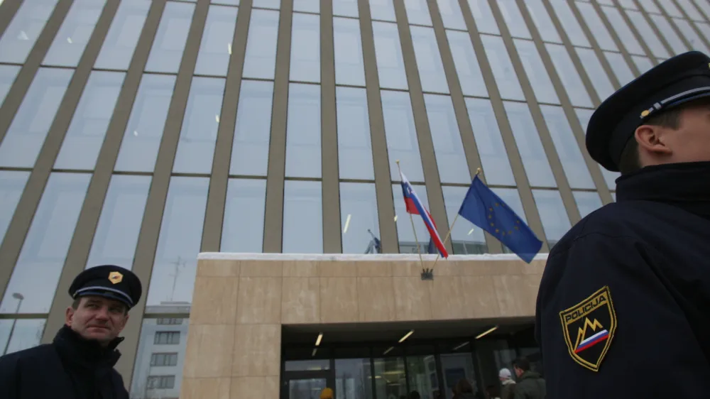 - Nacionalni preiskovalni urad (NPU), t.i. slovenski FBI, Dimičeva ulica 16, stavba - odprtje prostorov - NPU, Uprava kriminalistične policije in in&scaron;pektorat za notranje zadeve MNZ,///FOTO: Luka Cjuha 