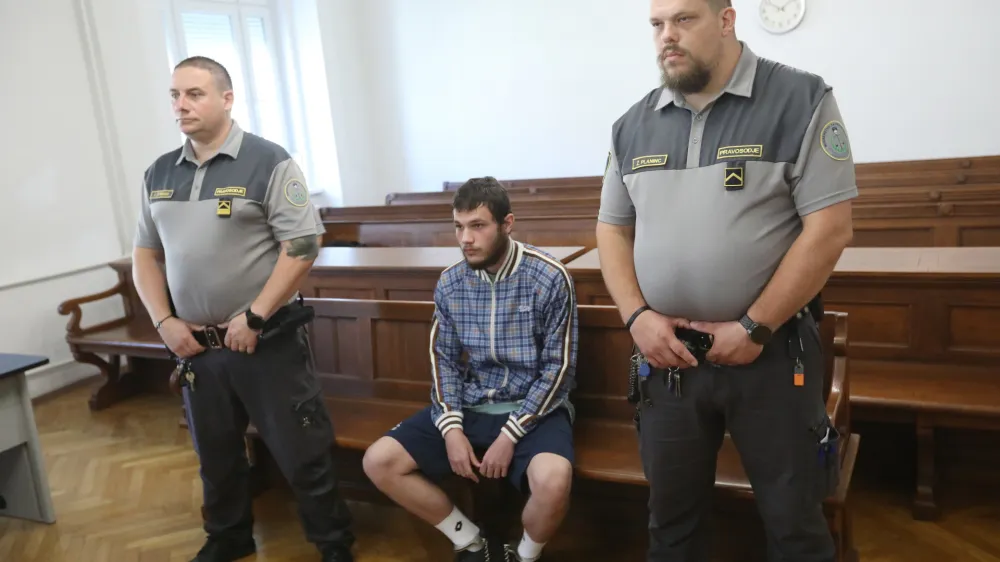 Maribor. sodi&scaron;če - sojenje Terentić Lazar, - - Avtor: Sa&scaron;o Bizjak