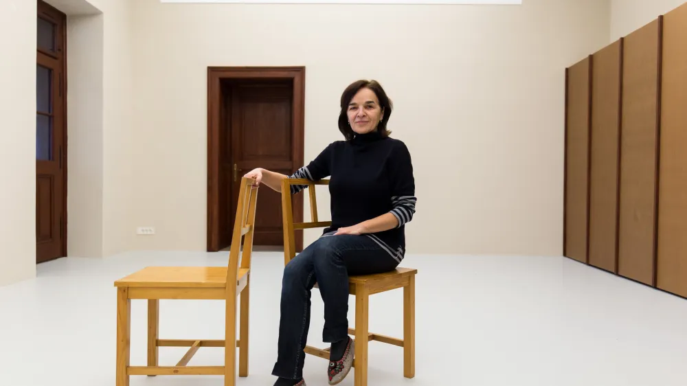 - rezidenčna umetnica Zora Stančič- 15.12.2017 &ndash; Ustvarjalni center &Scaron;vicarija, Pod turnom 4, - novo kulturno, izobraževalno in družabno sredi&scaron;če v ljubljanskem parku Tivoli. //FOTO: Matjaž Ru&scaron;t