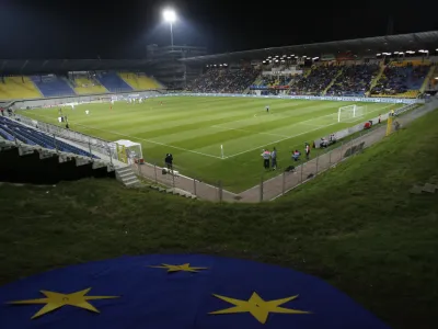 nogometni stadion Arena Petrol v Celju- CELJE - tretje največje slovensko mesto s 45.826 prebivalcev -//FOTO: Bojan VelikonjaOPOMBA: ZA OBJAVO V PRILOGI &ndash; DNEVNIKOV OBJEKTIV - REPORTAŽA