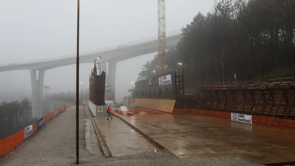 Viadukt Gabrovica in viadukt Črni kal  - 12.12.2023 &ndash; Viadukt Gabrovica - otvoritev - končana glavna gradbena dela na viaduktu Gabrovica v organizaciji družbe 2TDK //FOTO: Bojan Velikonja