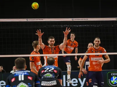 - 13.12.2023 &ndash; odbojka - ACH Volley: Tours, liga prvakov, 3. krog: skupina B: //FOTO: Nik Erik Neubauer