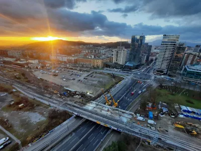 Pogled na delovi&scaron;če iz zraka