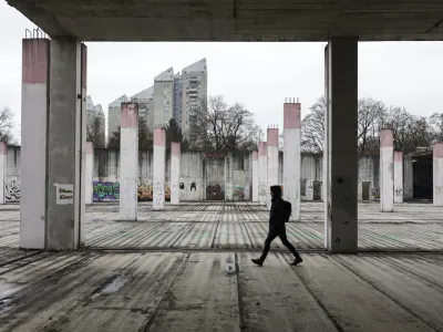 - 08.01.2024 &ndash; Center Stožice - nedokončani trgovski del Stožic je Družba Rastoder prodala družbi MG Mind iz Bosne in Hercegovine  //FOTO: Jaka Gasar