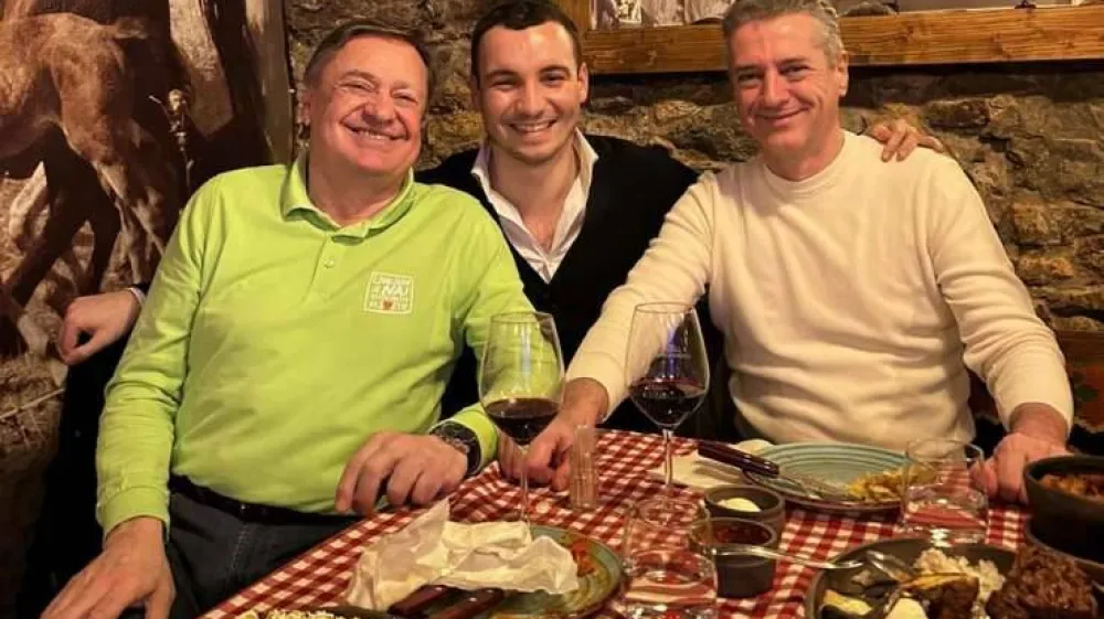 Zoran Janković Robert Golob čevapčiči restavracija Ba&scaron;čar&scaron;ija