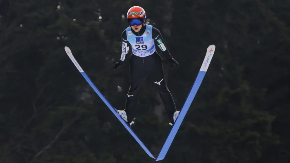Yuki Ito- 08.02.2019 &ndash; Ljubno ob Savinji - FIS Svetovni pokal v smučarskih skokih za ženske - ženski smučarki skoki - //FOTO: Matjaž Ru&scaron;t
