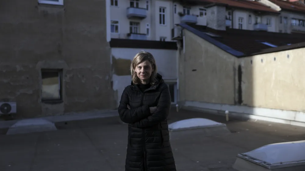 - 16.01.2024 - Jana Zupančič, dramska igralka - članica Mestnega gledali&scaron;ča ljubljanskega, prejemnica nagrade Pre&scaron;ernovega sklada za vloge v zadnjih treh letih. //FOTO: Jaka Gasar