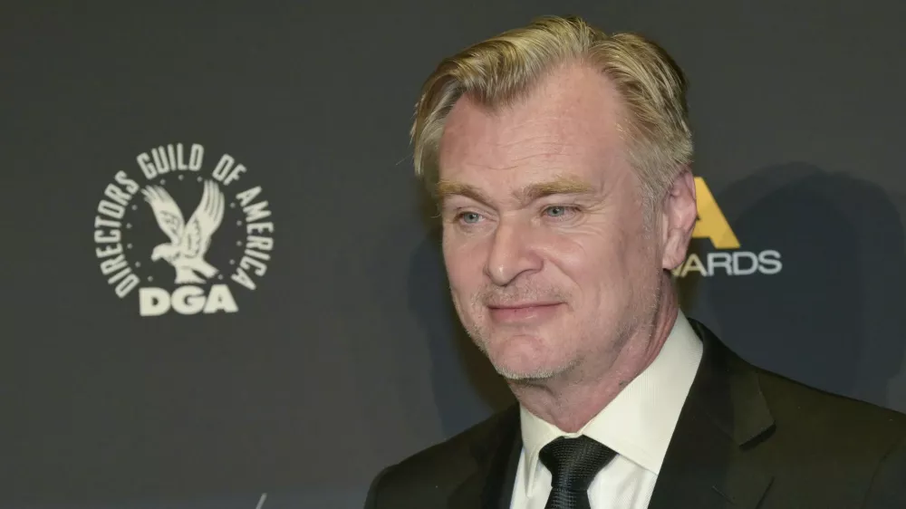08 February 2025 - Beverly Hills, California - Christopher Nolan. 77th Annual DGA Awards: Pressroom at The Beverly Hilton Hotel.,Image: 962916843, License: Rights-managed, Restrictions: *** World Rights ***, Model Release: noFoto: Profimedia
