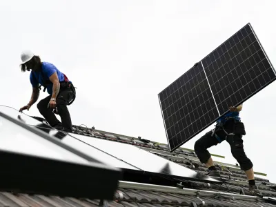 - 19.05.2023 &ndash; Vransko - montaža sončne elektrarne, Prekopa 42b //FOTO: Nik Erik Neubauer