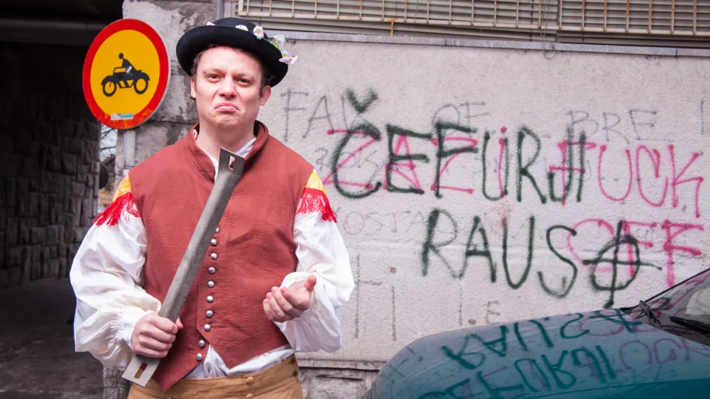 Đorđić se vrača, monokomedija, igra Aleksandar rajaković