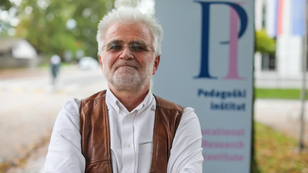 12.10.2020. Igor Ĺ˝agar, pedagoĹˇki inĹˇtitut. foto: Bojan Velikonja