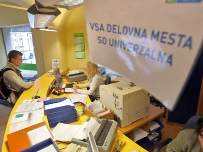 &Scaron;tudentski servis Bor&scaron;tnikov trg Ljubljana  ///FOTO: Luka Cjuha