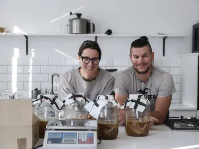 - 02.02.2024 &ndash; Aleksandra Grilc Tomažin in Anže Tomažin - Ayatana //FOTO: Jaka Gasar