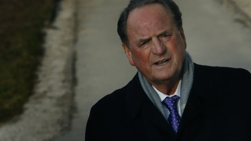 direktor SCT Ivan Zidar - sojenje zoper osmerico v gradbeni aferi Čista lopata, ki so obtoženi kaznivih dejanj sprejemanja in dajanja daril ter dajanj pomoči k omenjenimi kaznivima dejanjema pri postopku javnega naročila za gradnjo kontrolnega stolpa na Letali&scaron;ču Jožeta Pučnika Ljubljana// Foto: Matej Pov&scaron;e