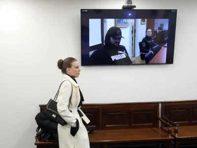 07.02.2024 - sodi&scaron;če, Julija Adle&scaron;ič, Sebastie AbramovFoto: Tomaž Skale