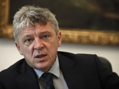 Ivan Turudić, hrva&scaron;ki sodnik zagreb&scaron;kega sodi&scaron;ča, ki je leta 2012 na deset let zapora obsodil nekdanjega hrva&scaron;kega premierja Iva Sanaderja zaradi vojnega dobičkarstva in prejema provizije v primerih Hypo ter Ina-Mol   //FOTO: OPOMBA: ZA OBJAVO V PRILOGI &ndash; DNEVNIKOV OBJEKTIV - INTERVJU 2013