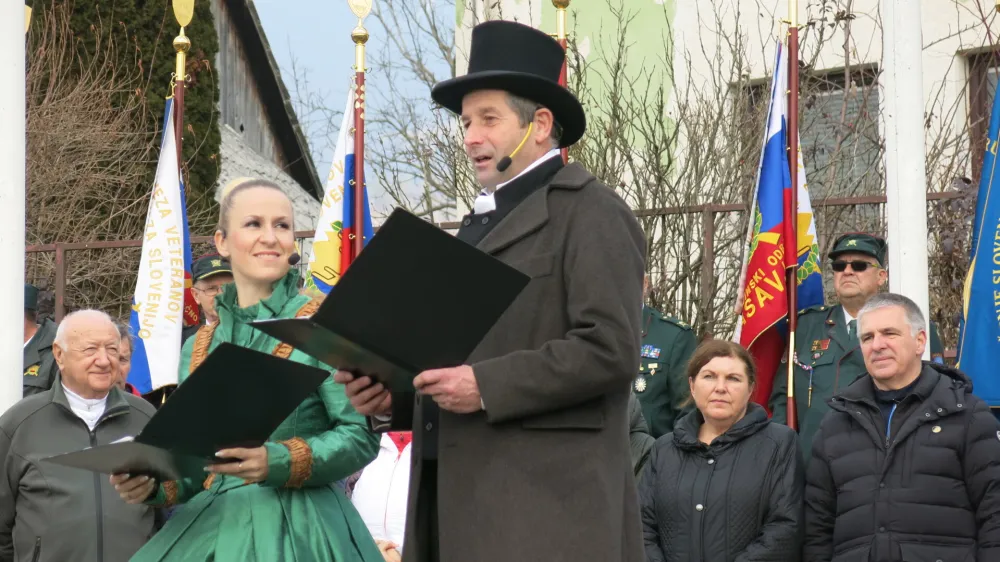 Vrba.<br>Osrednja slovesnosti ob slovenskem kulturnem prazniku.