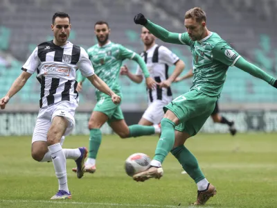 Pedro Lucas - 10.02.2024 - nogomet - 1. SNL, Olimpija: Roga&scaron;ka<br> <br>//FOTO: Jaka Gasar<br>