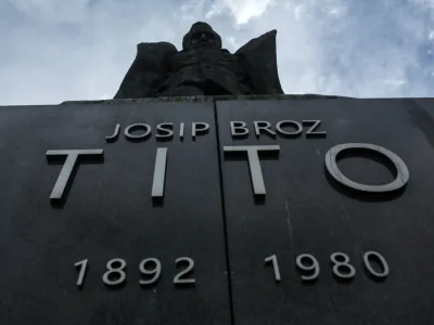 - 13.05.2017 - Josip Broz - Tito, spomenik v Velenju   //FOTO: Jaka Gasar