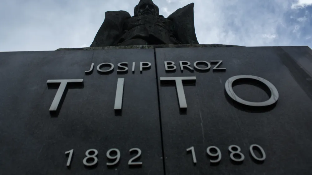 - 13.05.2017 - Josip Broz - Tito, spomenik v Velenju   //FOTO: Jaka Gasar