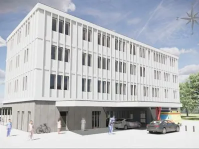 Tako bo videti prizidek k ZD Slovenj Gradec. Vir:&nbsp;Občina Slovenj Gradec