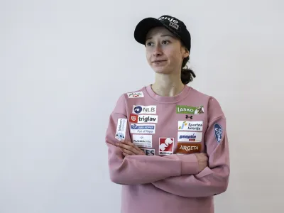 Nika Prevc- 20.12.2023 &ndash; Smučarska zveza Slovenije - nordijske discipline &ndash; smučarske reprezentance v smučarskih skokih, smučarskem teku in nordijski kombinaciji //FOTO: Jaka Gasar