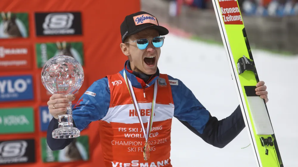 Daniel Huber24.03.2024 - finale svetovnega pokala v poletih Planica 2024 - nedeljaFOTO: LUka Cjuha