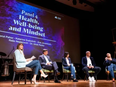 during the international sports and business conference Sports changing the world organised by Tenis Slovenija, on March 21, 2024 in Portoroz / Portorose, Slovenia. Photo by Vid Ponikvar / Sportida