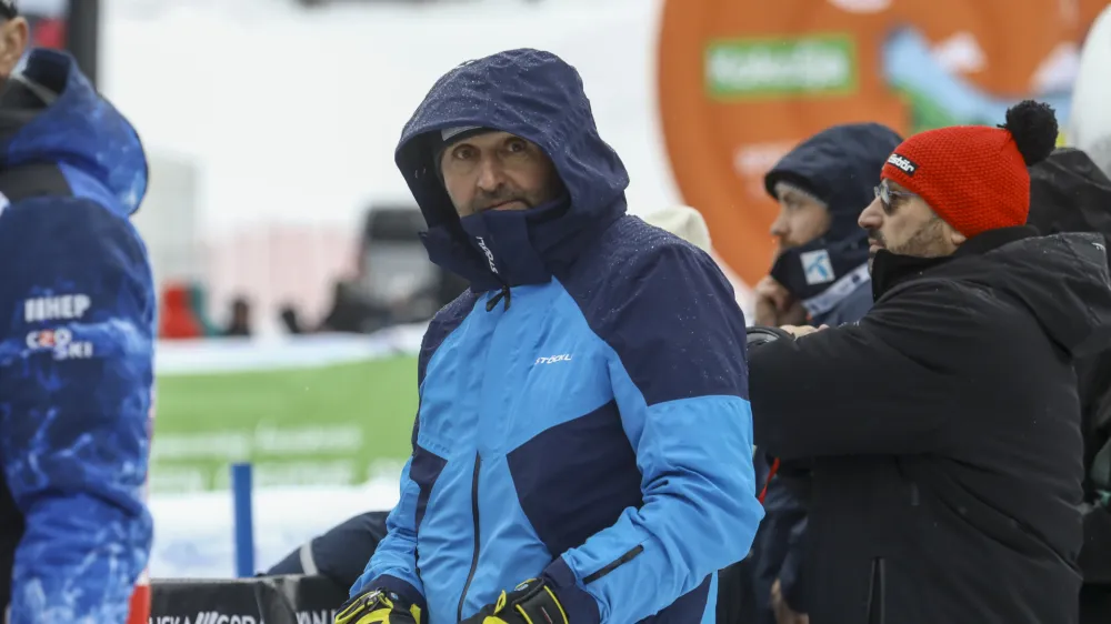Andrea Massi- 07.01.2024 - Kranjska Gora - 60. Zlata lisica 2024 - svetovni pokal v alpskem ženskem smučanju &ndash; slalom - //FOTO: Luka Cjuha