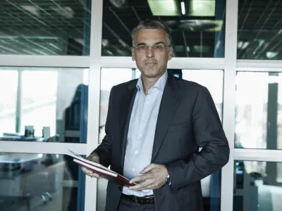 - 28.05.2015 - Črtomir Remec, novi direktor Stanovanjskega sklada RS za dobo &scaron;tirih let    //FOTO: Luka Cjuha.