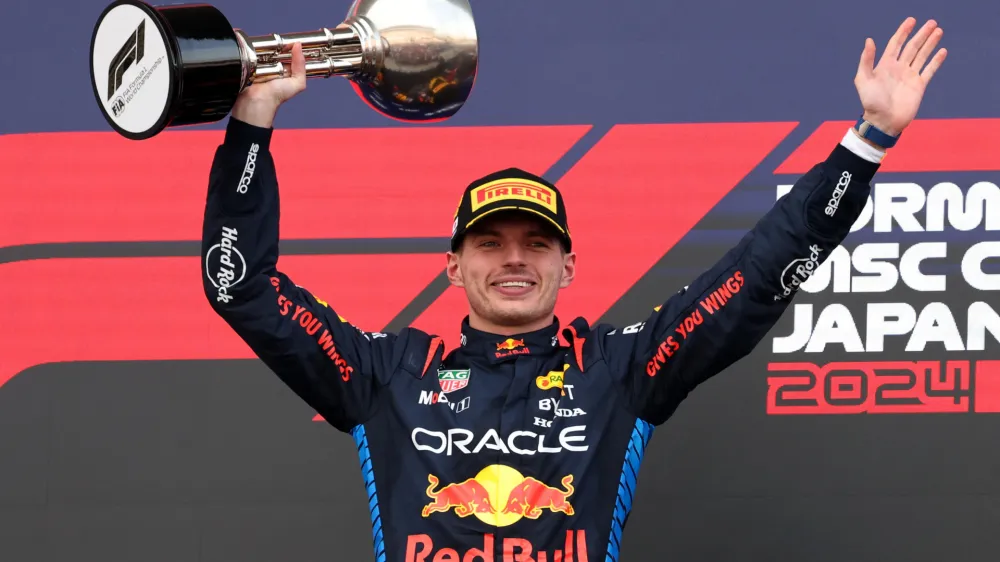 Max Verstappen je na četrti dirki sezone formule 1 slavil tretjo zmago.&nbsp;