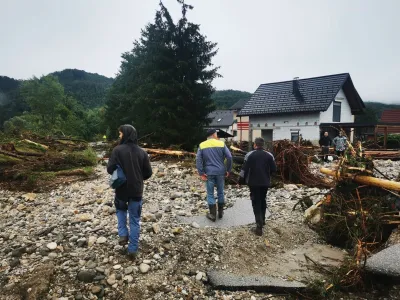 Letu&scaron; ob Savinji po poplavah 2023