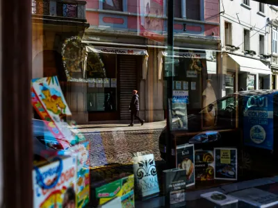 Gorica, Italija, Katoli&scaron;ka knjigarna v Gorici-- 21.01.2020 &ndash; Zamejski Slovenci v Italiji in Italijanska narodna skupnost oziroma italijanska manj&scaron;ina v Sloveniji &ndash; zamejstvo - zamejci<br><br><br><br>//FOTO: Bojan Velikonja<br>OPOMBA: REPORTAŽA O MANJ&Scaron;INAH ZA OBJEKTIV 2020