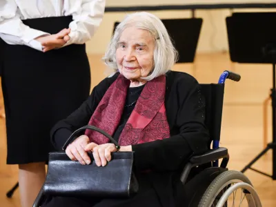  Ančka Go&scaron;nik Godec- 10.04.2024 - nagrade in priznanja Riharda Jakopiča.FOTO: Nik Erik Neubauer