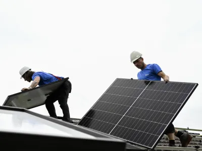 - 19.05.2023 &ndash; Vransko - montaža sončne elektrarne, Prekopa 42b //FOTO: Nik Erik Neubauer