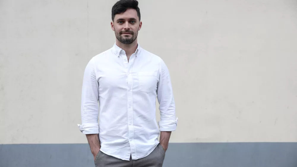 Luka Gor&scaron;ek<br><br>- 04. 04. 2024 - predkongresno terensko srečanje članov stranke SD, na katerem bodo med drugim kandidati za vodenje SD predstavili svoje volilne programe; prostori biv&scaron;e Občine Ljubljana - Vič, Trg mladinskih delovnih brigad 7<br> <br>//FOTO: Jaka Gasar<br>