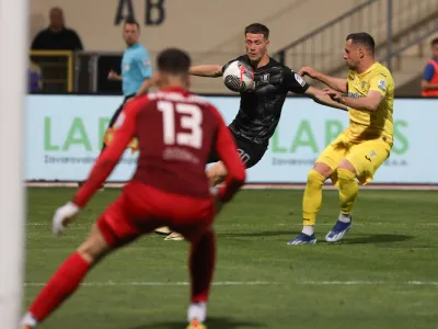 14.04.2024. - nogomet, 31. krog 1. lige Telemach, NK Domžale - NK Olimpija. //FOTO: Bojan Velikonja