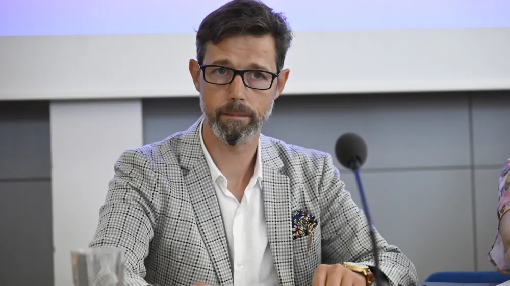 predsednik sveta RTV Goran Forbici - 13.07.2023 &ndash; Radiotelevizija Slovenija - Svet RTV Slovenija &ndash; seja na kateri so imenovali novega predsednika uprave RTVS; uprava - vodstvo &nbsp; //FOTONik Erik Neubauer