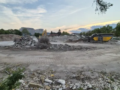 Deponija Sandoz gradbi&scaron;če