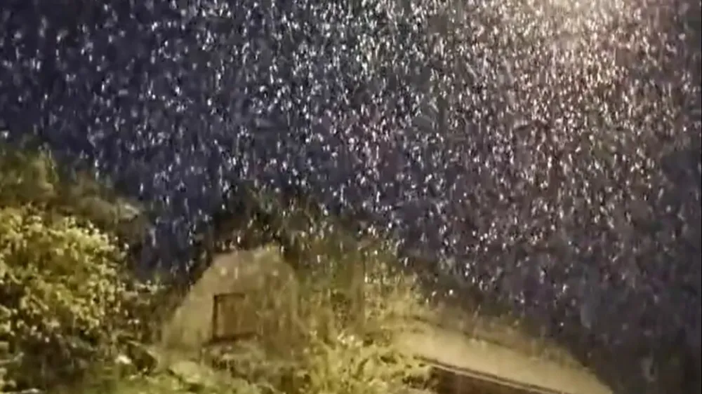 Sneg v delih Hrva&scaron;ke