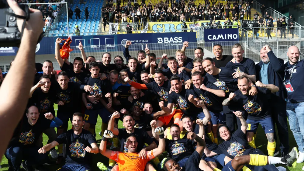 NK Celje je postal državni prvak. - 28.04.2024. Nogomet 1. liga Telemach NK Olimpija NK Celje. Foto: Bojan Velikonja