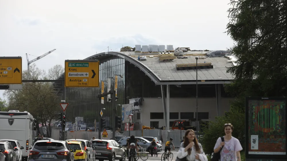 09.04.2024 - Kopali&scaron;če Ilirija - prenova kopali&scaron;čaFOTO: Luka Cjuha